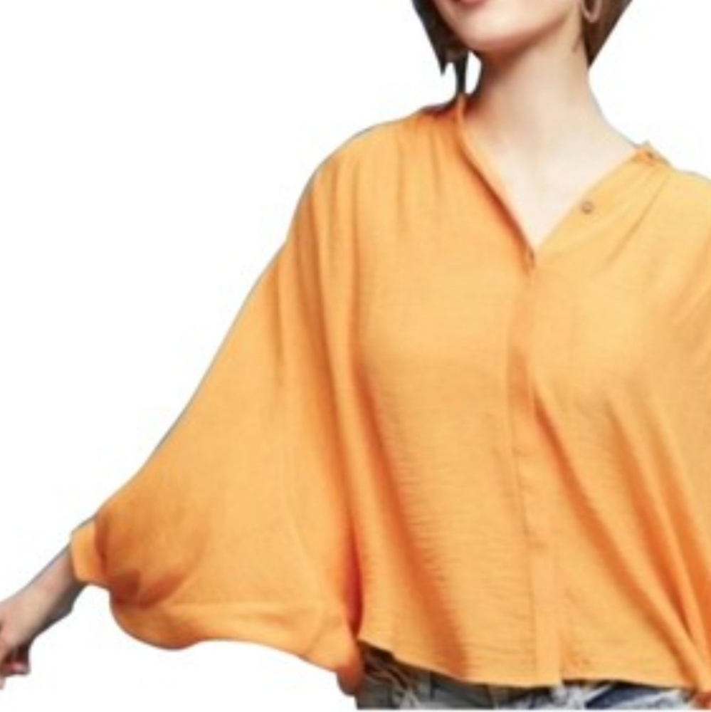 ANTHROPOLOGIE Maeve Dolman Sleeves Shirt - Picture 3 of 15